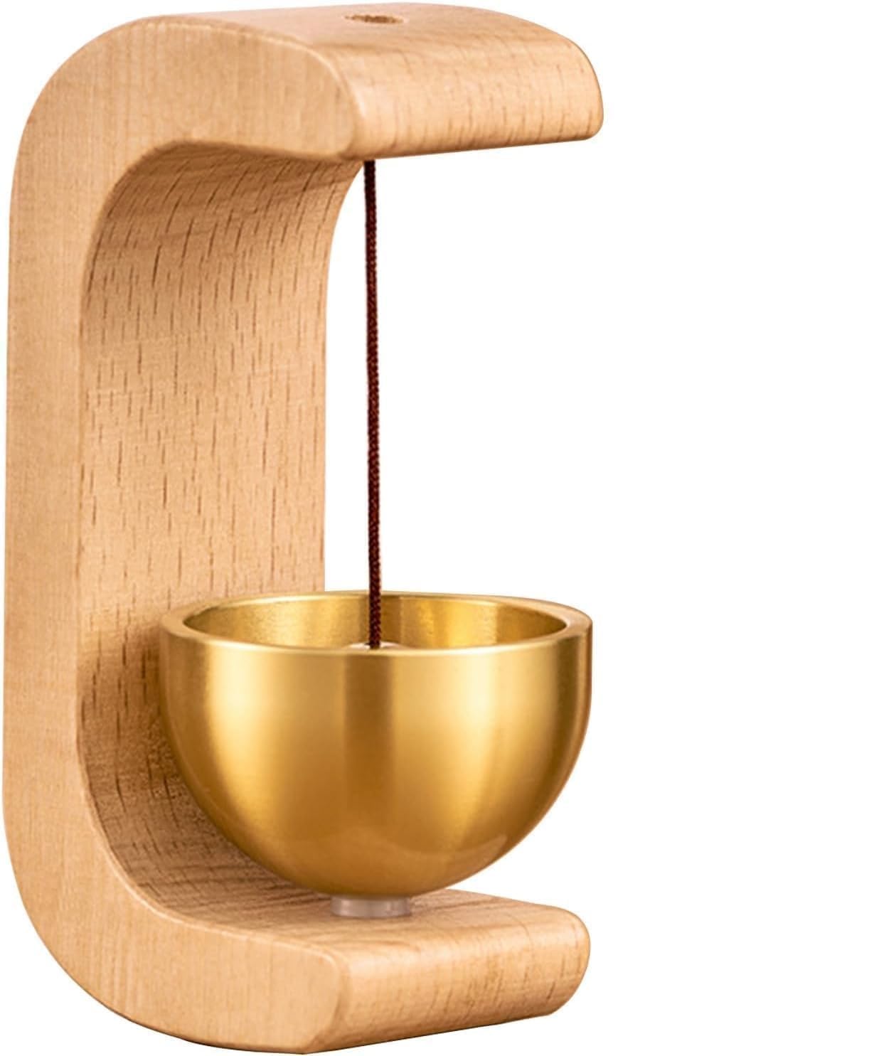 Premium Wooden Brass Bell Chime