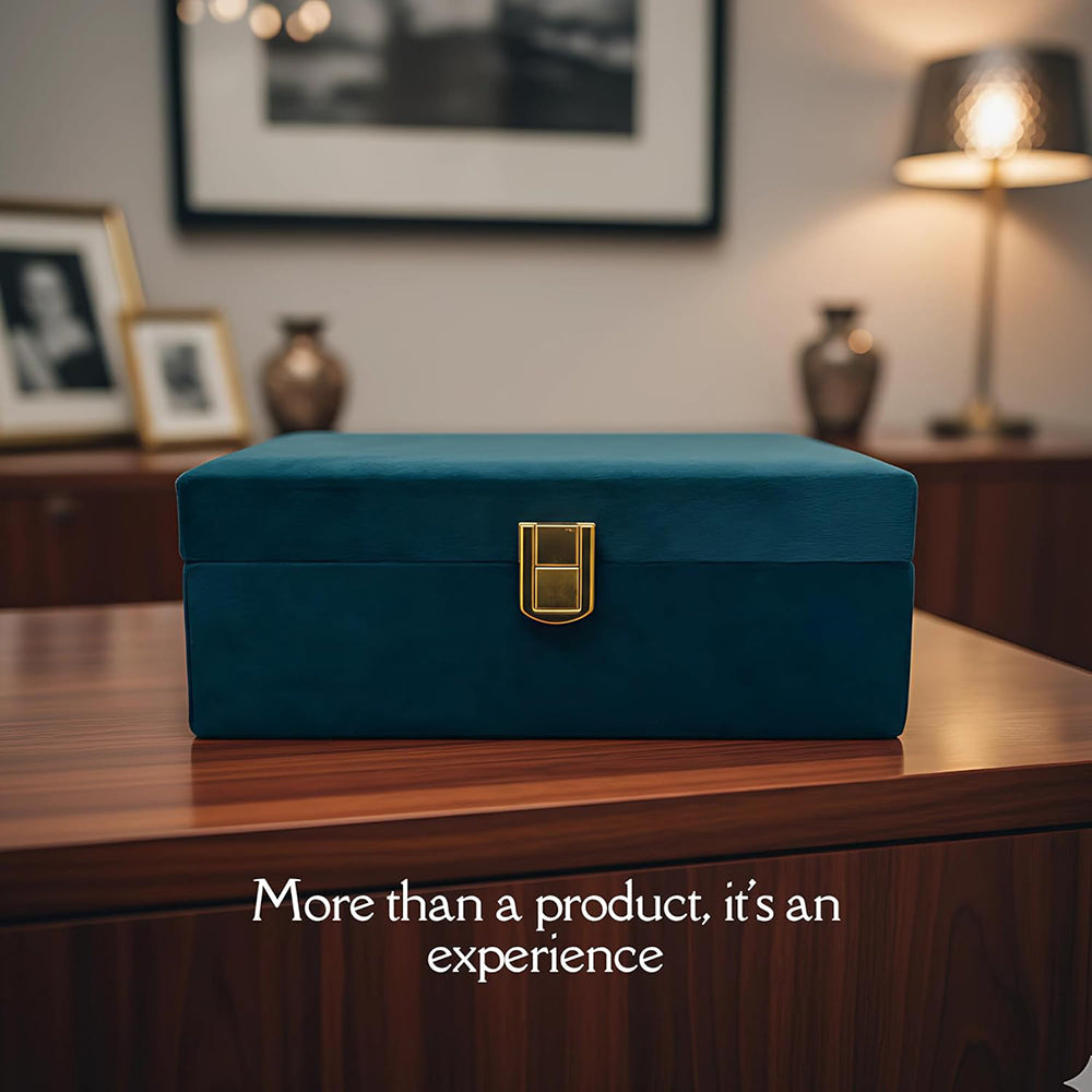 Decorative Kamdhenu Cow & Calf Metal Statue | Feng Shui, Vastu, Pooja & Tabletop Decor